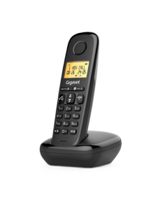 Безжичен DECT телефон Gigaset BASIC 100 - черен ⋙ на цена от 23.94лв  - Allegro-bg.com