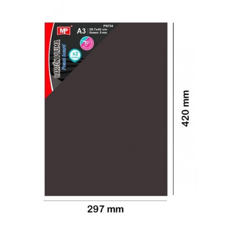 Пенокартон А3, черен 106040 ⋙ на цена от 8.34лв  - Allegro-bg.com